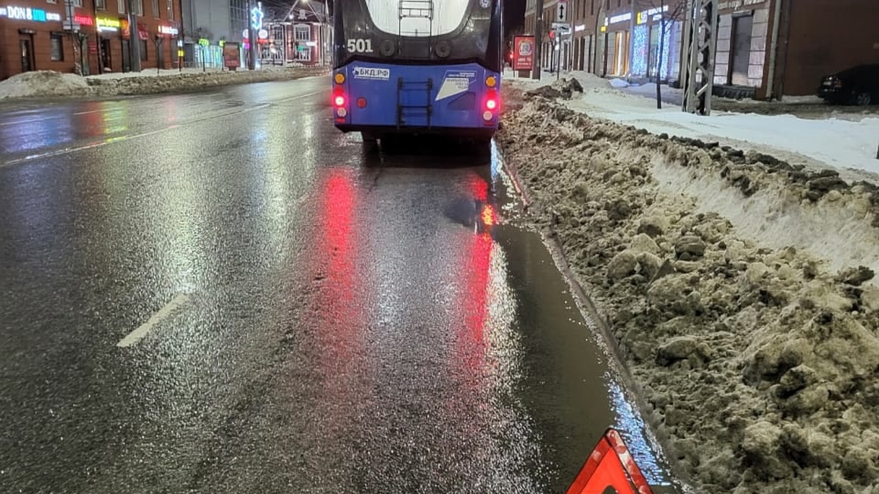 В Петрозаводске водитель и пассажирка троллейбу...