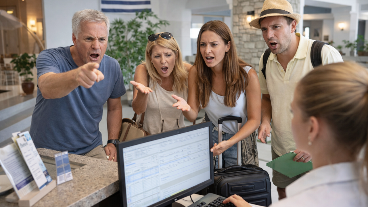 Туристы пожаловались на «обман» в отеле Греции Группа туристов оказалась в центре неприятной с...