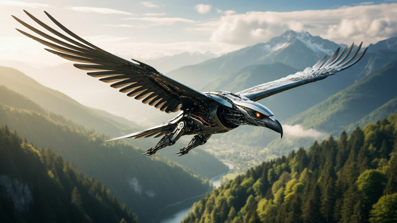 Долгое время летательные аппараты, имитирующие ...