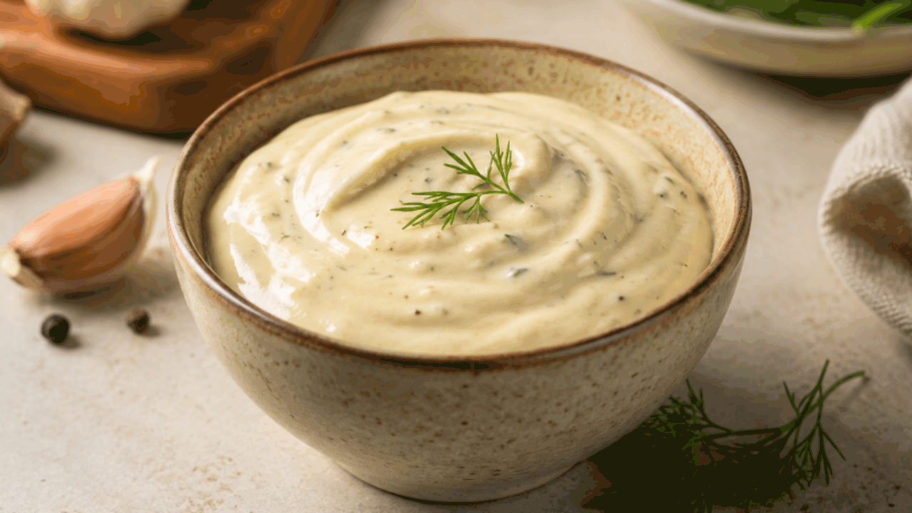 Простой домашний соус из лука, моркови, сметаны...
