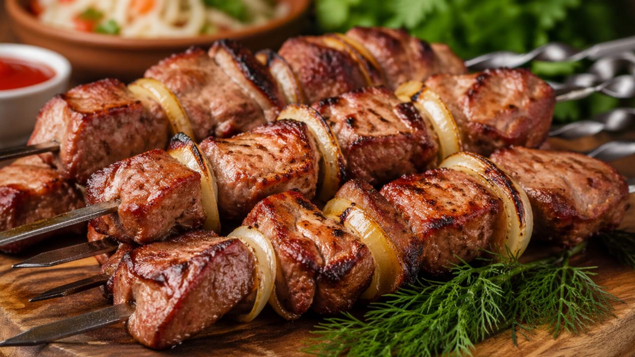 Классический рецепт шашлыка на уксусе возвращае...