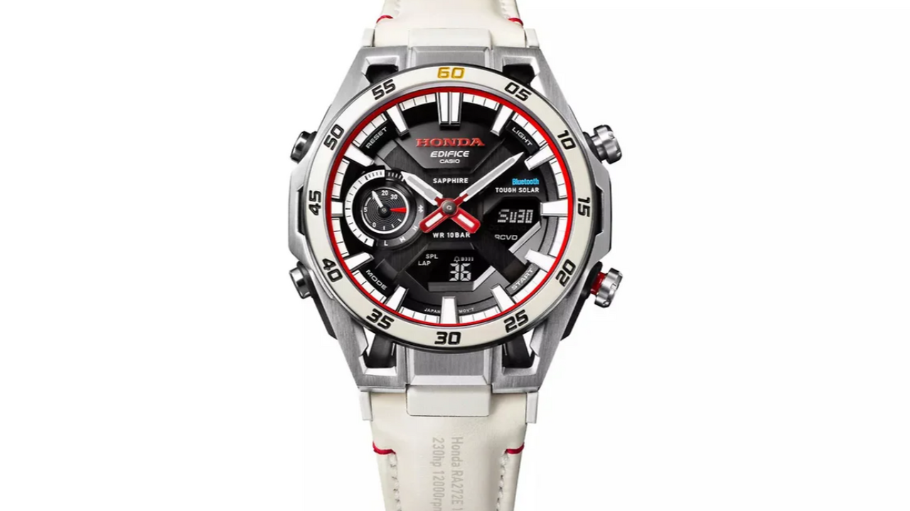 Casio выпустила часы в честь первой победы Honda в F1 Компания Casio представляет новую модель часов ...