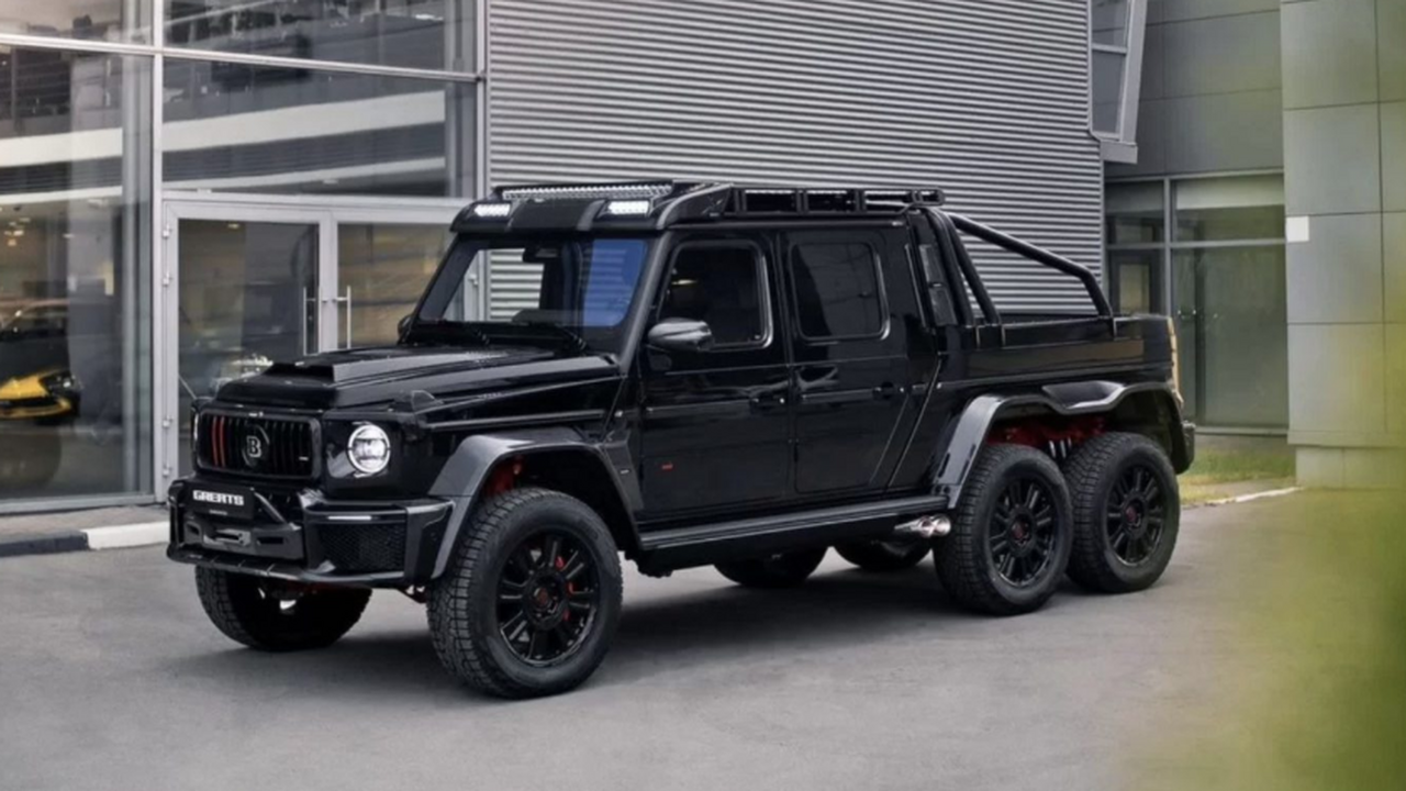 Редкий Mercedes-AMG G63 6×6 Brabus выставили в продаже за 160 млн рублей Mercedes-AMG G63 6×6 впервые показали на Женевс...
