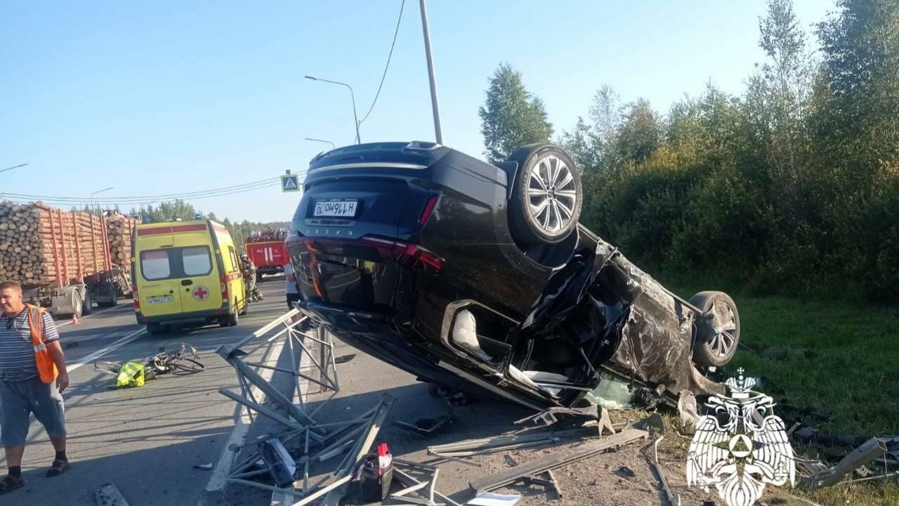 В Петрозаводске велосипедист погиб после аварии...