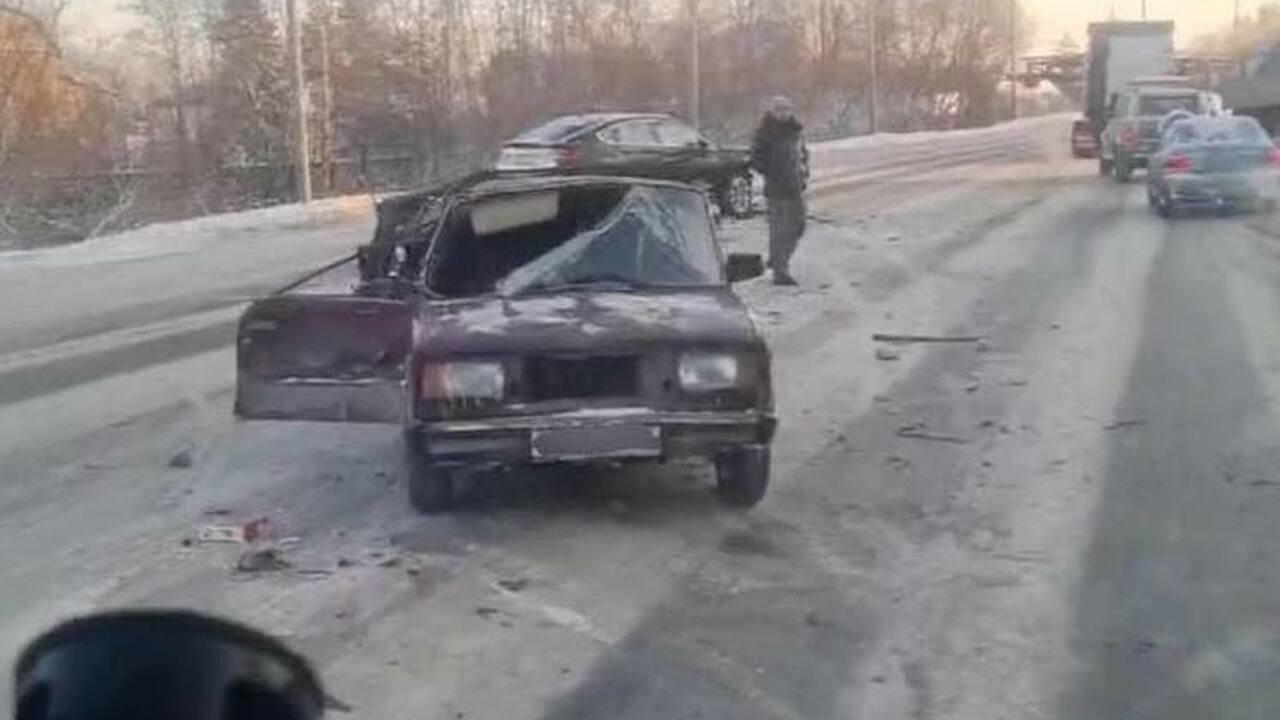 В Петрозаводске в результате столкновения с ино...