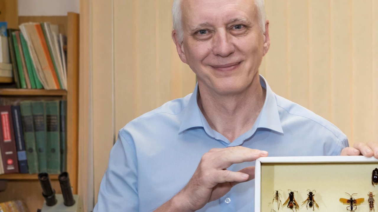 Карельский энтомолог Андрей Хумала в прошлом го...