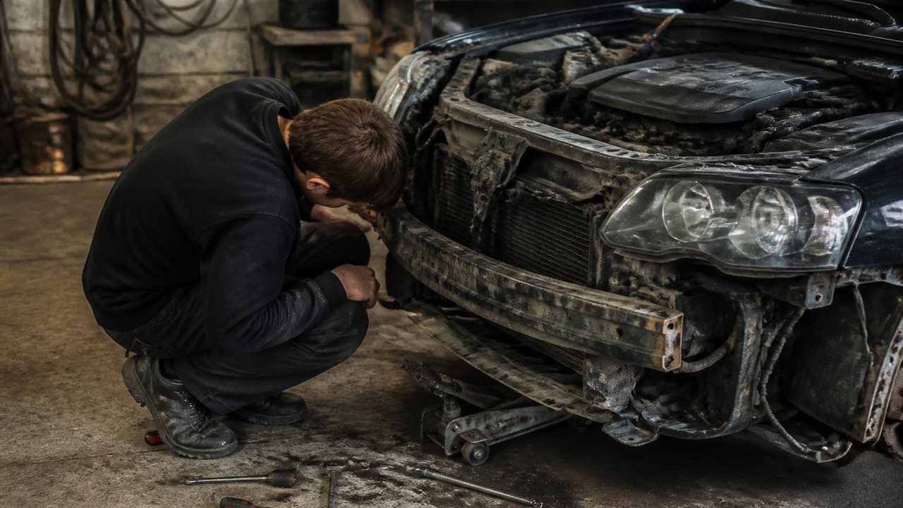 10-летний школьник из Алтая стал звездой соцсетей, починив «убитую» Lada 10-летний Алексей Смолькин из Алтайского края с...