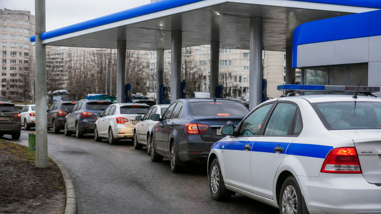 На челябинских АЗС с бензином будет дежурить полиция В Челябинской области на АЗС с бензином будет д...