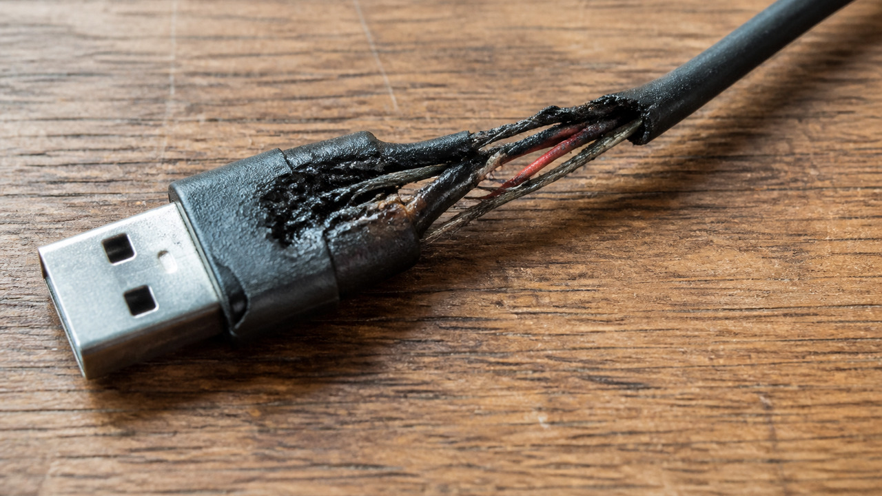 Дешевые USB-кабели могут сжечь смартфон Эксперты предупреждают: дешевые USB-кабели могу...