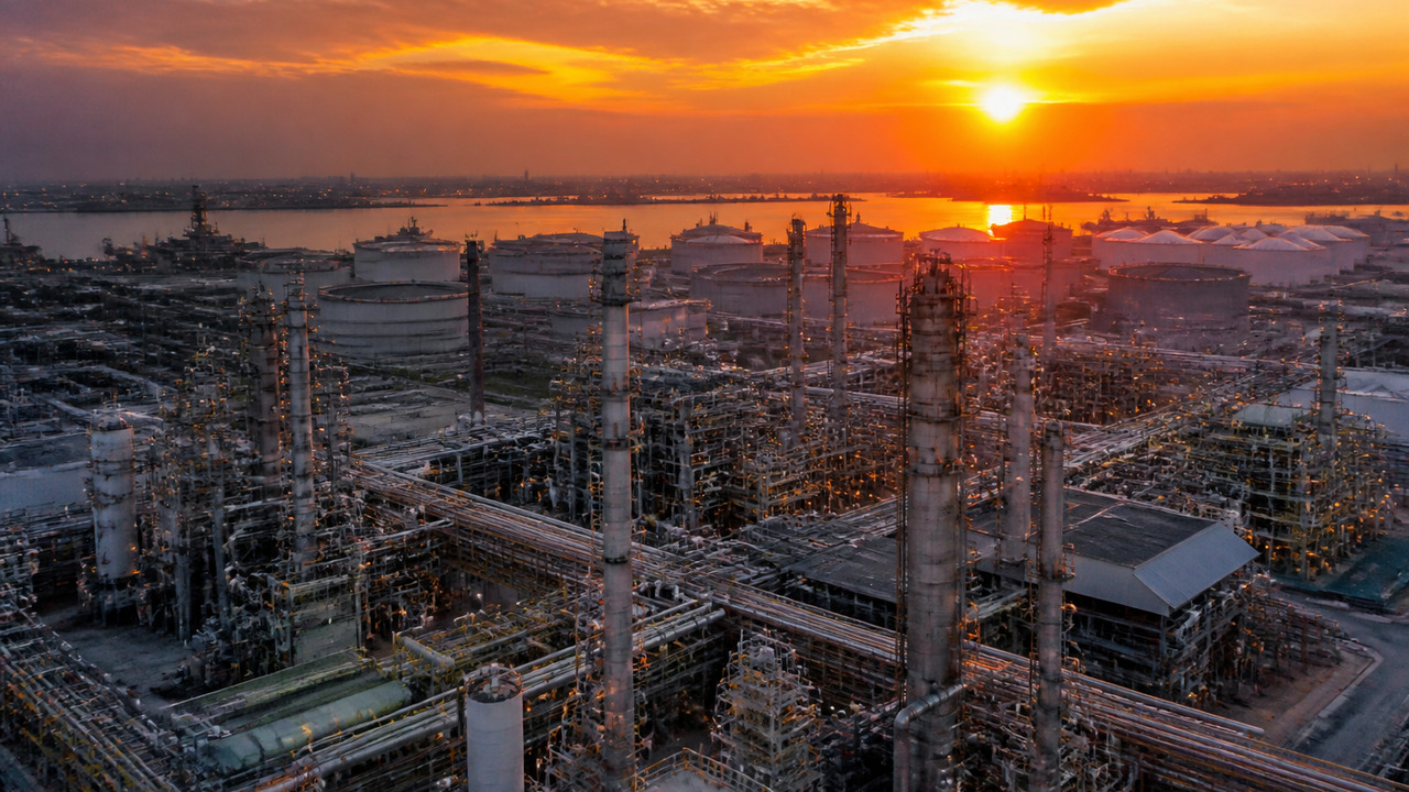 Нефтеперерабатывающие заводы США работают на пр...