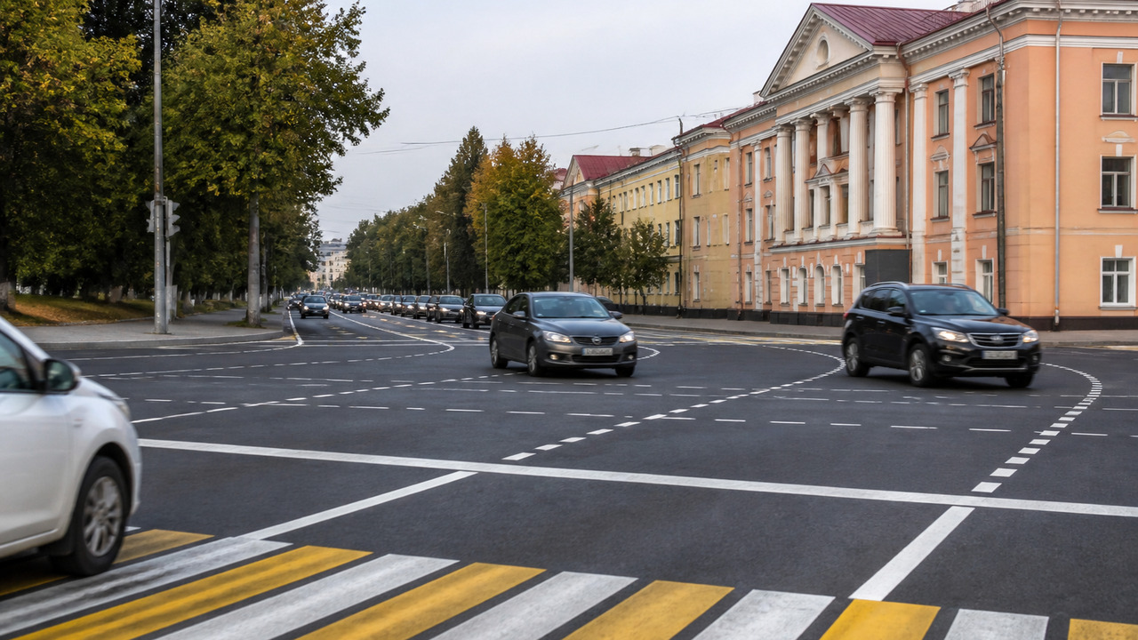 В центре Петрозаводска изменилась схема движени...