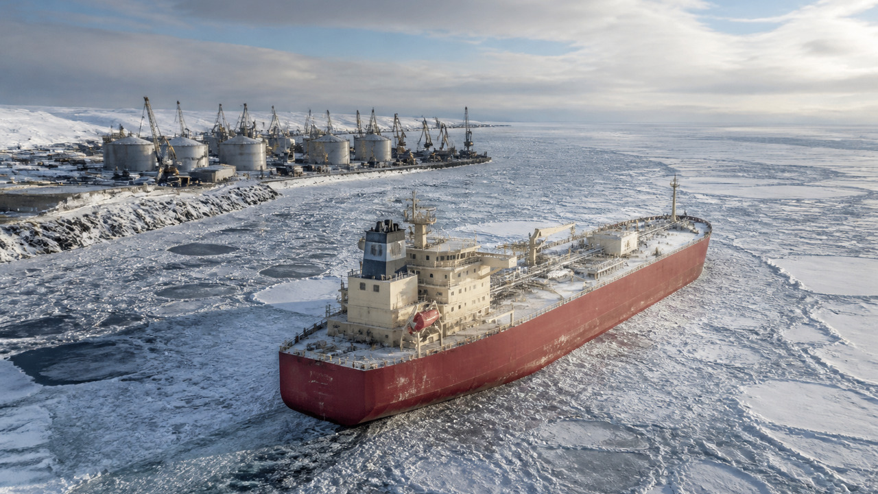 «Восток Ойл» начал отгрузку первой арктической нефти на мировой рынок В порту «Бухта Север» на Таймыре произошло знак...
