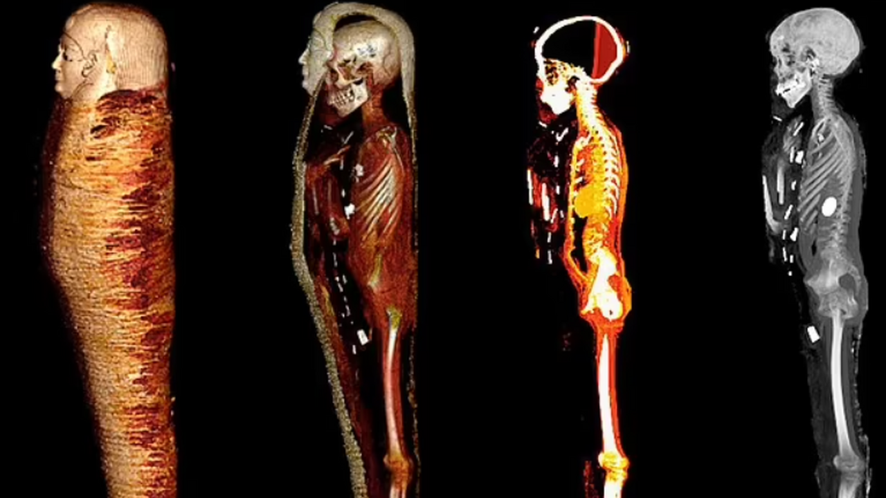 Ученые воссоздали лицо мумии «золотого мальчика», жившего 2300 лет назад Специалисты с помощью КТ и цифровых технологий ...