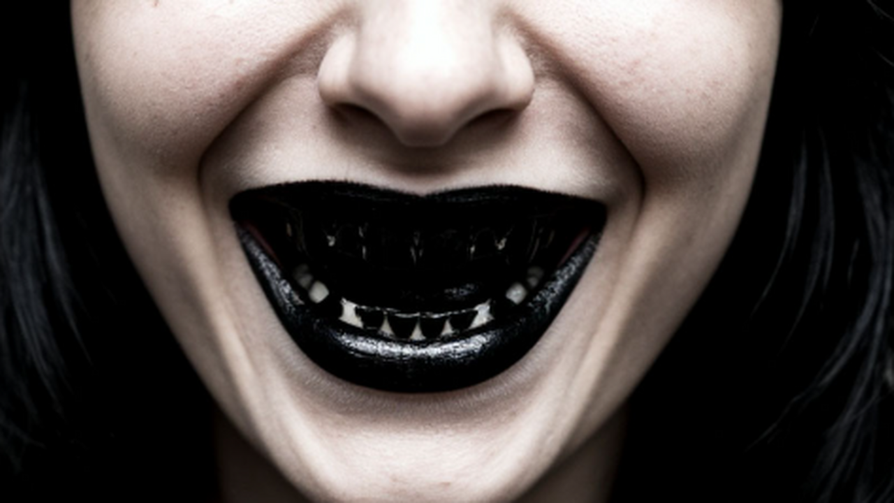 Традиция чернения зубов, веками существовавшая ...