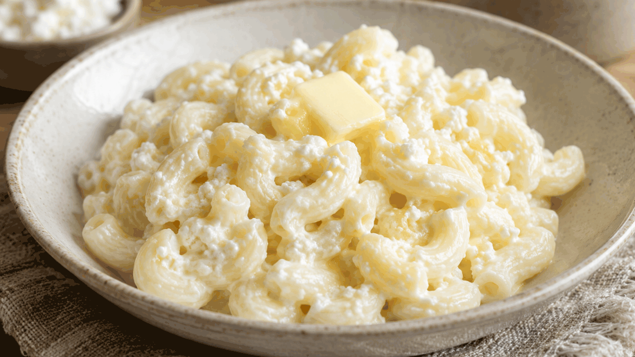 Необычное сочетание из прошлого: макароны с творогом и сливочным маслом за 15 минут Простой рецепт макарон с творогом и сливочным м...