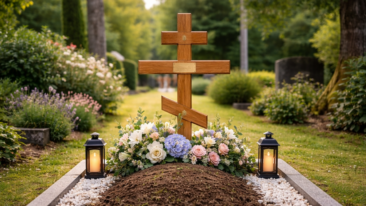 Как в православии ухаживают за могилой, какие т...