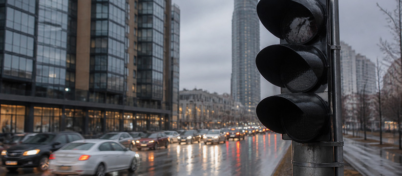 В Екатеринбурге из-за ливня сломались почти 50 светофоров В Екатеринбурге из-за сильного дождя вышли из с...