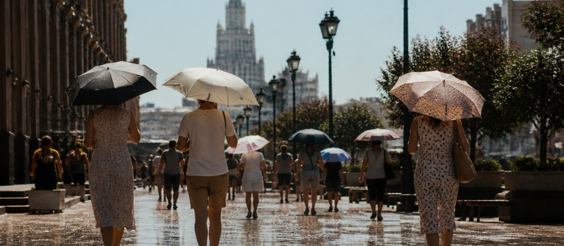 Оранжевый уровень опасности объявлен в Москве из-за жары Москву на 1 и 2 августа накроет сильная жара: о...
