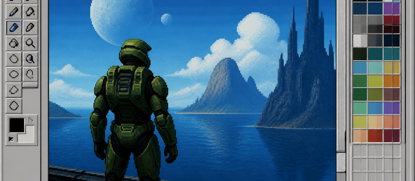 Doom снова запустили в Paint: Ctrl+Z отменяет смерть Doom снова запустили в Paint. Комбинация Ctrl+Z...