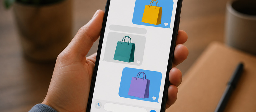 Wildberries запустил мессенджер WB Chat для всех пользователей Смартфон с экраном мессенджера и иконками покуп...