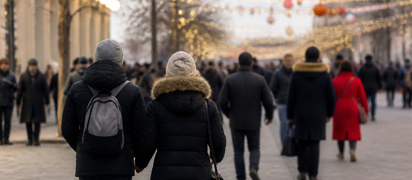 Жители и гости Воронежа в день 440-летия города...