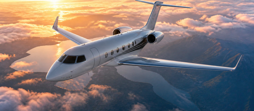 Бизнес-джет Gulfstream G650ER, вылетевший из бр...