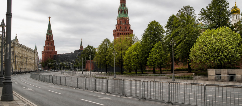 В центре Москвы введены временные ограничения д...