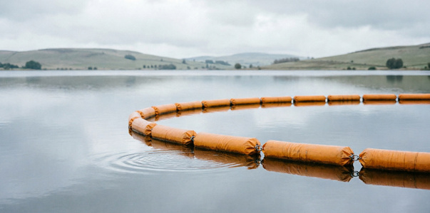 В Петрозаводске установили защитные боны от неф...