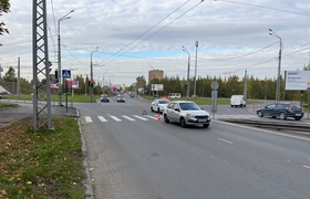 В Петрозаводске водитель Lada сбил 14-летнюю шк...