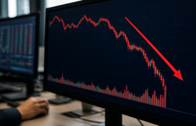 Акции IBM рухнули на 25% за один день