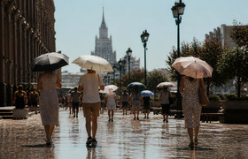 Оранжевый уровень опасности объявлен в Москве и...