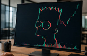 Эксперты увидели на графике биткоина фигуру Бар...