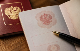Подросток из России оставил в паспорте подпись-...