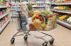 В Петербурге минимальная продуктовая корзина по...